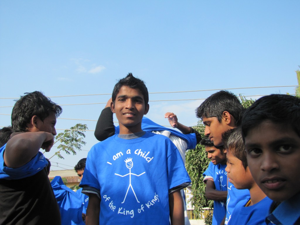 "I AM A CHILD OF THE KING OF KINGS" T-Shirts Given By Hope's Gate