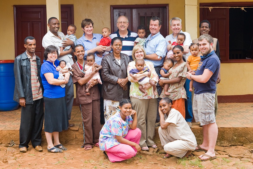 Abandoned Babies in Westerm Ethiopia Rescused by Widows and Orphans Homes