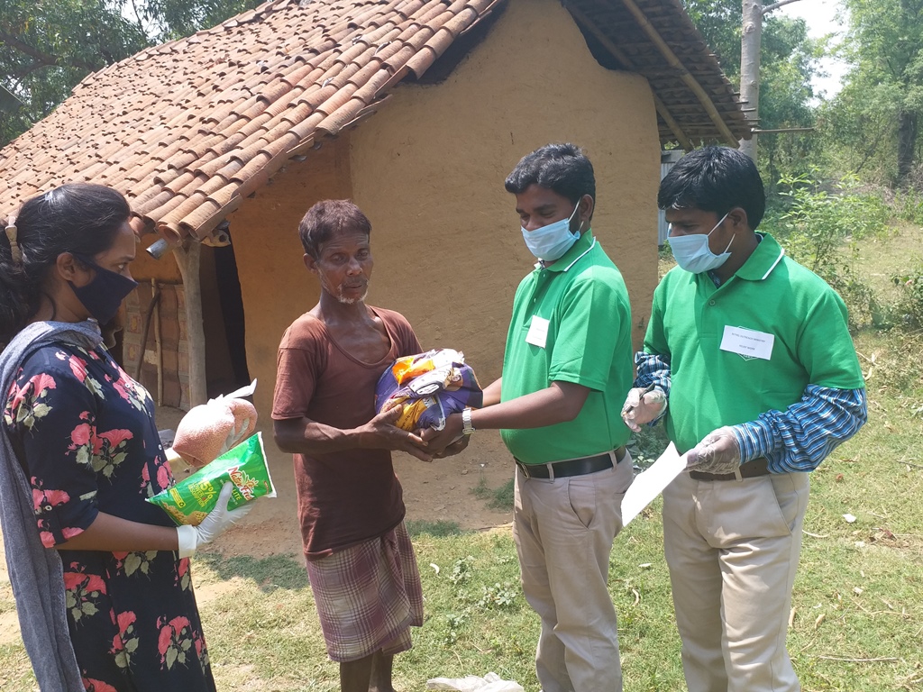 Members of our Coronavirus Emergency Relief Fund in India