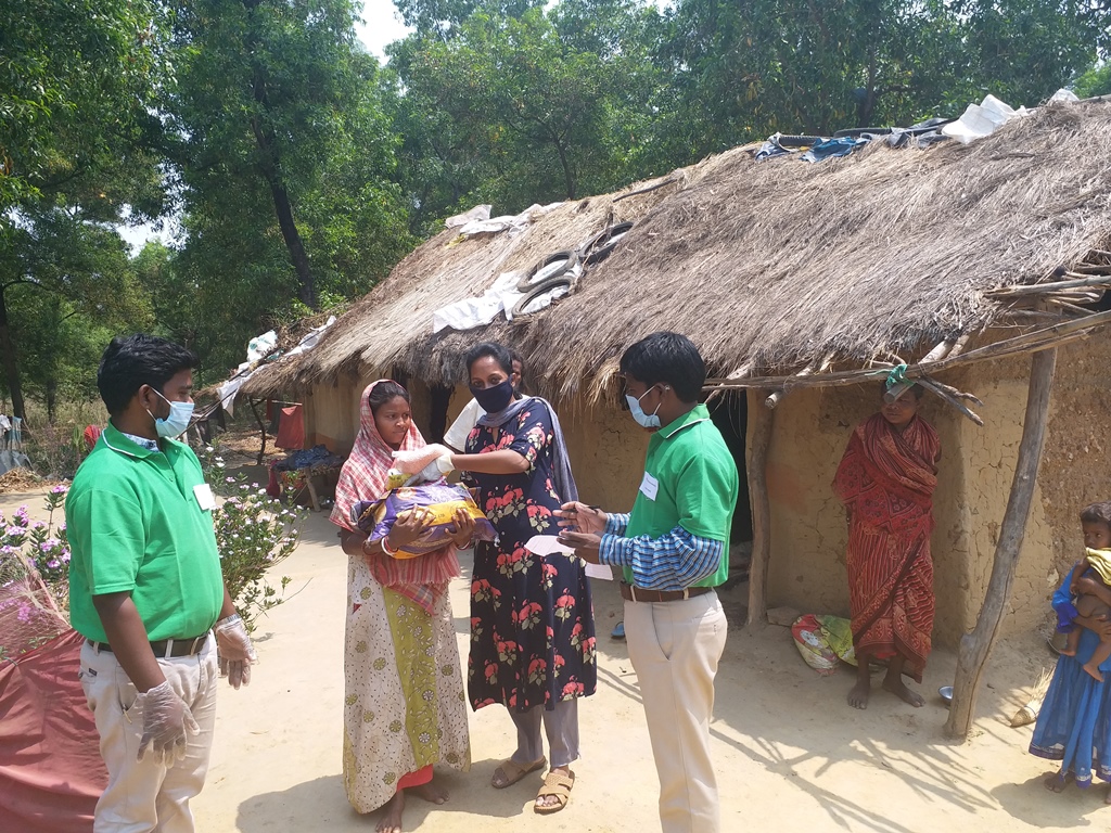 Members of our Coronavirus Emergency Relief Fund in India