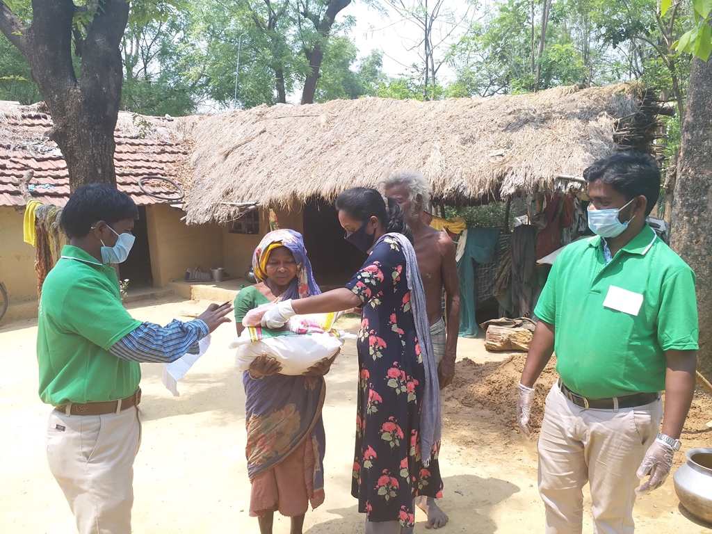 Members of our Coronavirus Emergency Relief Fund in India